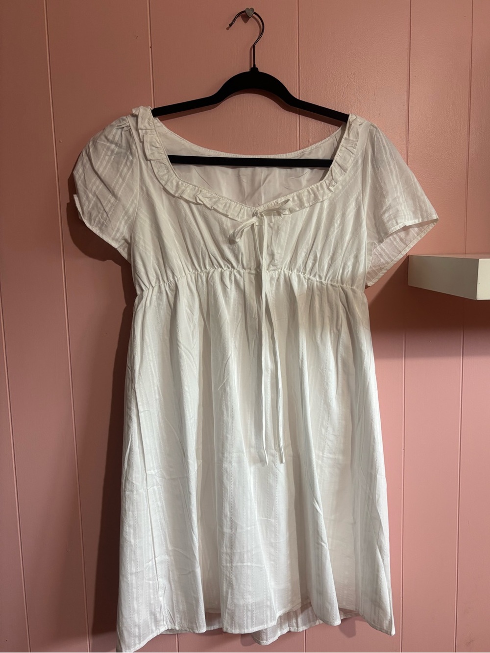 Vintage White Midi Dress